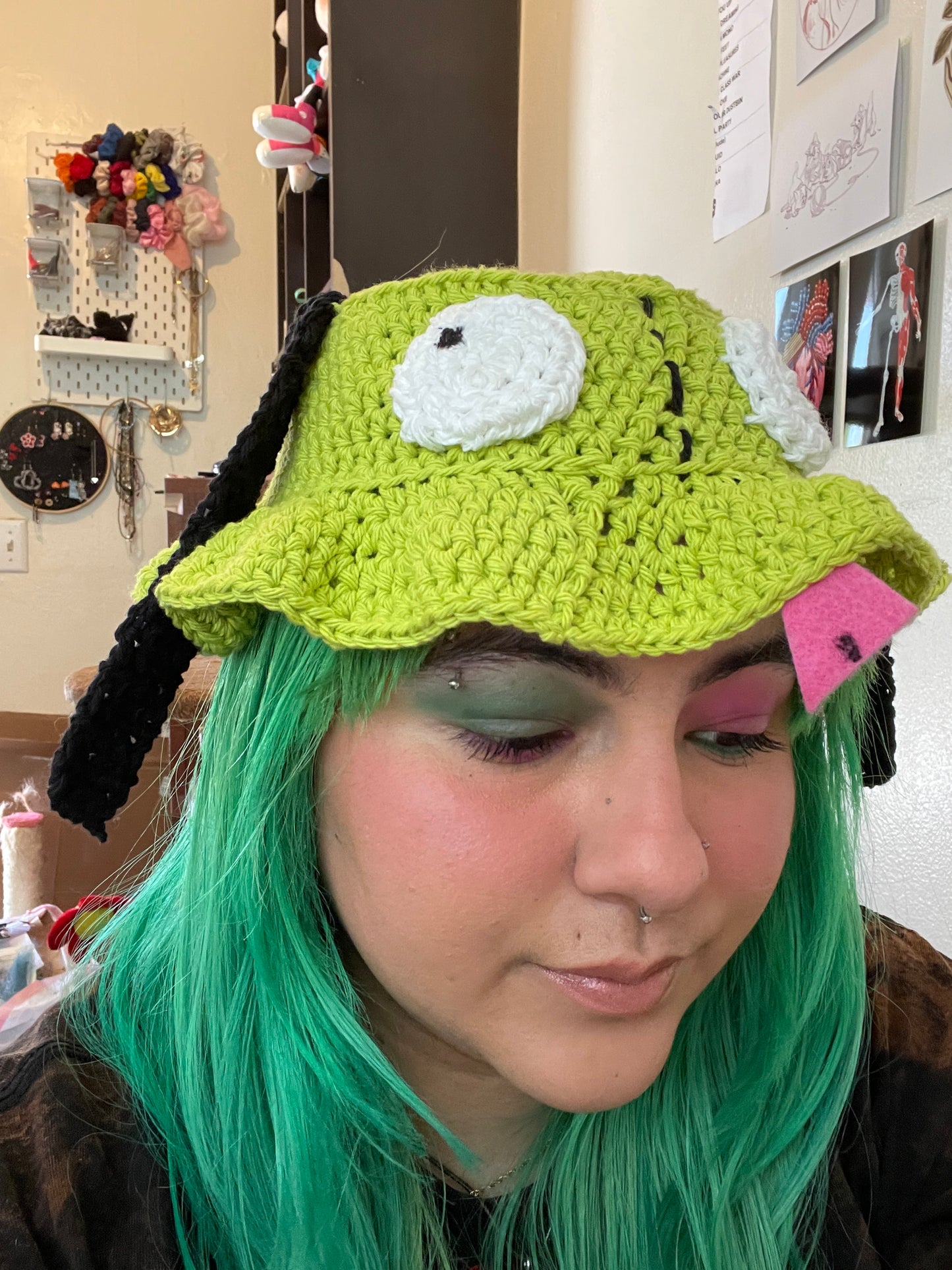 Robot Puppy Bucket Hat